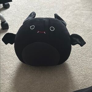 Black Bat Plush Toy